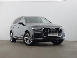 Grey Used 2021 Audi Q7 S-Line SUV | £37,998 (Good price)
