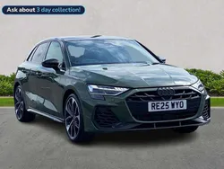 Green Used 2025 Audi S3 Black Edition Hatchback | £45,704