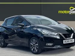 Black Used 2018 Nissan Micra Acenta Limited Edition Hatchback | £8,298 (Fair price)