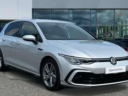 Silver Used 2022 VW Golf VIII R-line Hatchback | £21,554 (Fair price)