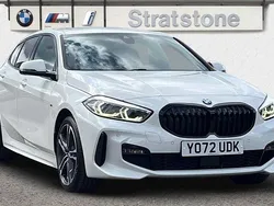 White Used 2022 BMW 118 M Sport Hatchback | £21,499 (Fair price)