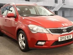 Red Used 2012 Kia Ceed 2 Estate | £2,495 (Good price)