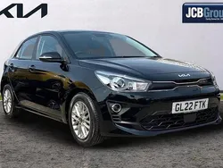 Black Used 2022 Kia Rio 2 Hatchback | £14,495 (Fair price)