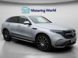 Silver Used 2020 Mercedes EQC400 AMG line SUV | £22,300 (Good price)