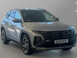 Silver New 2025 Hyundai Tucson Ultimate SUV | £30,430 (A bit pricey)