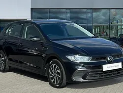 Deep black pearlescent Used 2023 VW Polo Life Hatchback | £16,713 (Fair price)