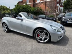 Silver Used 2010 Mercedes SLK200 Cabriolet | £4,000 (A bit pricey)
