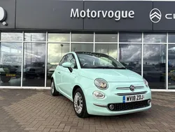 Green Used 2018 Fiat 500 Lounge Hatchback | £5,695 (Fair price)