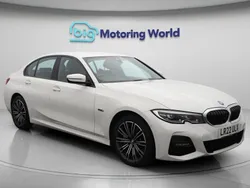 White Used 2022 BMW 330e M Sport Sedan | £17,000 (Fair price)