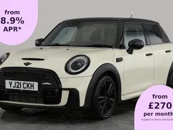 White Used 2021 Mini Cooper S Hatch Hatchback | £19,535 (A bit pricey)