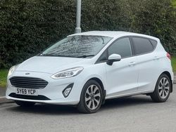 White Used 2019 Ford Fiesta Zetec Hatchback | £4,950 (Fair price)