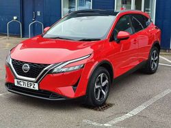 Red Used 2022 Nissan Qashqai N-Connecta SUV | £17,795 (Good price)