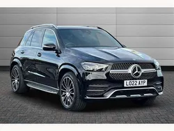 Black Used 2022 Mercedes GLE400 AMG line SUV | £46,750 (Fair price)
