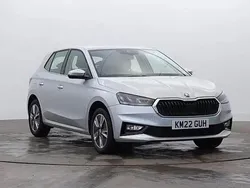 Brilliant silver metallic Used 2022 Skoda Fabia SE L Hatchback | £13,500 (Fair price)