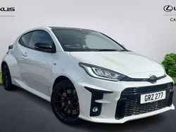 White Used 2021 Toyota Yaris Hatchback | £27,950 (Fair price)