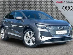 Grey Used 2023 Audi Q4 Sportback e-tron S-Line SUV | £32,295