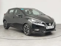 Black Used 2022 Nissan Micra Acenta Hatchback | £14,298 (Fair price)