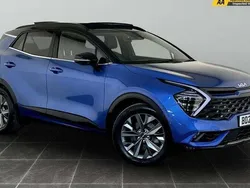 Blue Used 2022 Kia Sportage GT-Line S SUV | £26,995 (Good price)