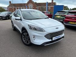 Frozen white Used 2022 Ford Kuga Titanium SUV | £17,000 (Fair price)