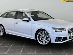White Used 2019 Audi A4 S-Line Estate | £15,395 (Good price)