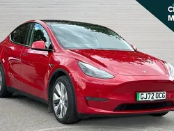 Red Used 2022 Tesla Model Y Long Range AWD SUV | £23,929