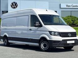 White New 2025 VW Crafter Van | £32,491 (A bit pricey)