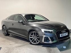 Grey Used 2022 Audi A5 S-Line Coupe | £23,498 (Good price)