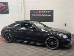 Black Used 2016 Mercedes C220 AMG line Coupe | £12,750 (Expensive)