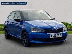 Blue Used 2018 Skoda Fabia Colour Edition Hatchback | £7,915 (Fair price)