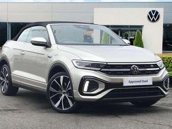 Silver Used 2024 VW T-Roc Cabriolet R-line Cabriolet | £28,299 (Fair price)