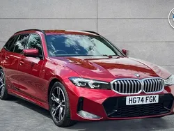 Red Used 2024 BMW 320 M Sport Estate | £34,995 (Expensive)