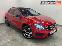 Red Used 2015 Mercedes GLA250 AMG line SUV | £14,495 (Fair price)