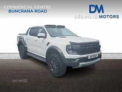 White Used 2023 Ford Ranger Raptor Pickup | £42,990 (Expensive)