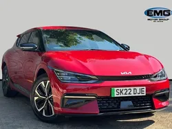 Runway red Used 2022 Kia EV6 3 SUV | £25,195 (Good price)