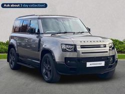 Silver Used 2022 Land Rover Defender SE Dynamic SUV | £54,269 (A bit pricey)