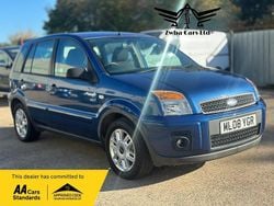 Blue Used 2008 Ford Fusion Zetec Hatchback | £3,495 (A bit pricey)