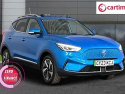 Blue Used 2023 MG ZS Trophy Sedan | £15,333 (Fair price)