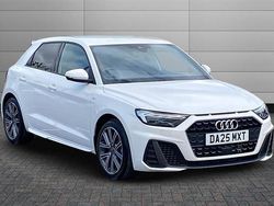 Shell white Used 2025 Audi A1 S-Line Hatchback | £24,095 (Fair price)