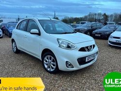 White Used 2017 Nissan Micra Acenta Hatchback | £6,495 (Fair price)