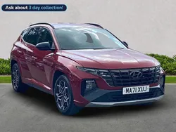 Red Used 2021 Hyundai Tucson N Line SUV | £18,999 (Expensive)