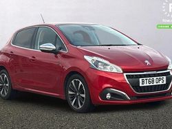 Red Used 2018 Peugeot 208 Hatchback | £6,999 (Good price)