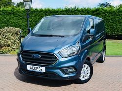 Blue Used 2023 Ford Transit Custom Limited Van | £20,995 (Good price)