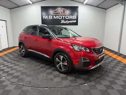 Red Used 2017 Peugeot 3008 Allure Hatchback | £9,995