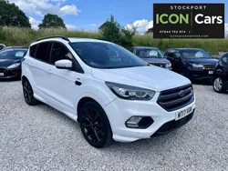 White Used 2017 Ford Kuga ST-Line X SUV | £8,799 (Fair price)