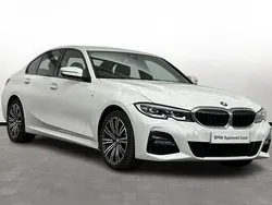 White Used 2021 BMW 330e M Sport Sedan | £18,000 (Good price)