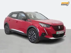 Red Used 2022 Peugeot e-2008 Premium SUV | £15,495 (Fair price)