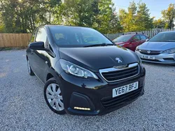 Black Used 2017 Peugeot 108 Active Hatchback | £4,295 (Fair price)