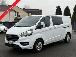 White Used 2021 Ford Transit Custom Limited Van | £23,999