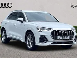 White Used 2021 Audi Q3 S-Line SUV | £25,991 (Fair price)