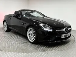 Black Used 2018 Mercedes SLC180 AMG line Cabriolet | £16,295